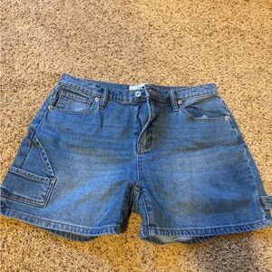 Fashion Nova Classic Blue Denim Shorts